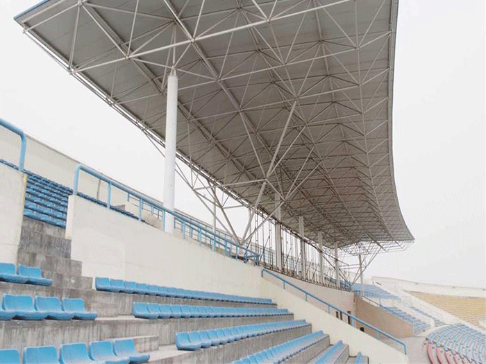 济南四小体育馆网架